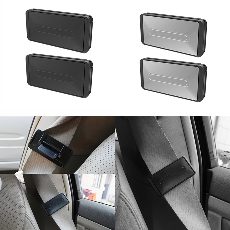 2Pcs/Set Universal Car Safety Belt Cover Sturdy Adjustable Stopper Buckle Safety Seat Belt Clip Protection Car-Styling Car Goods
2Pcs/Set Universal Car Safety Belt Cover Sturdy Adjustable Stopper Buckle Safety Seat Belt Clip Protection Car-Styling Car Goods