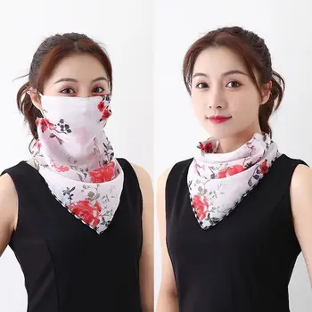 Summer Chiffon Sun Protection Facemask Women's Scarf Outdoor Driving Cycling Masks Sunshade Neck Sunscreen Mask Silk Mascarillas
Summer Chiffon Sun Protection Facemask Women's Scarf Outdoor Driving Cycling Masks Sunshade Neck Sunscreen Mask Silk Mascarillas