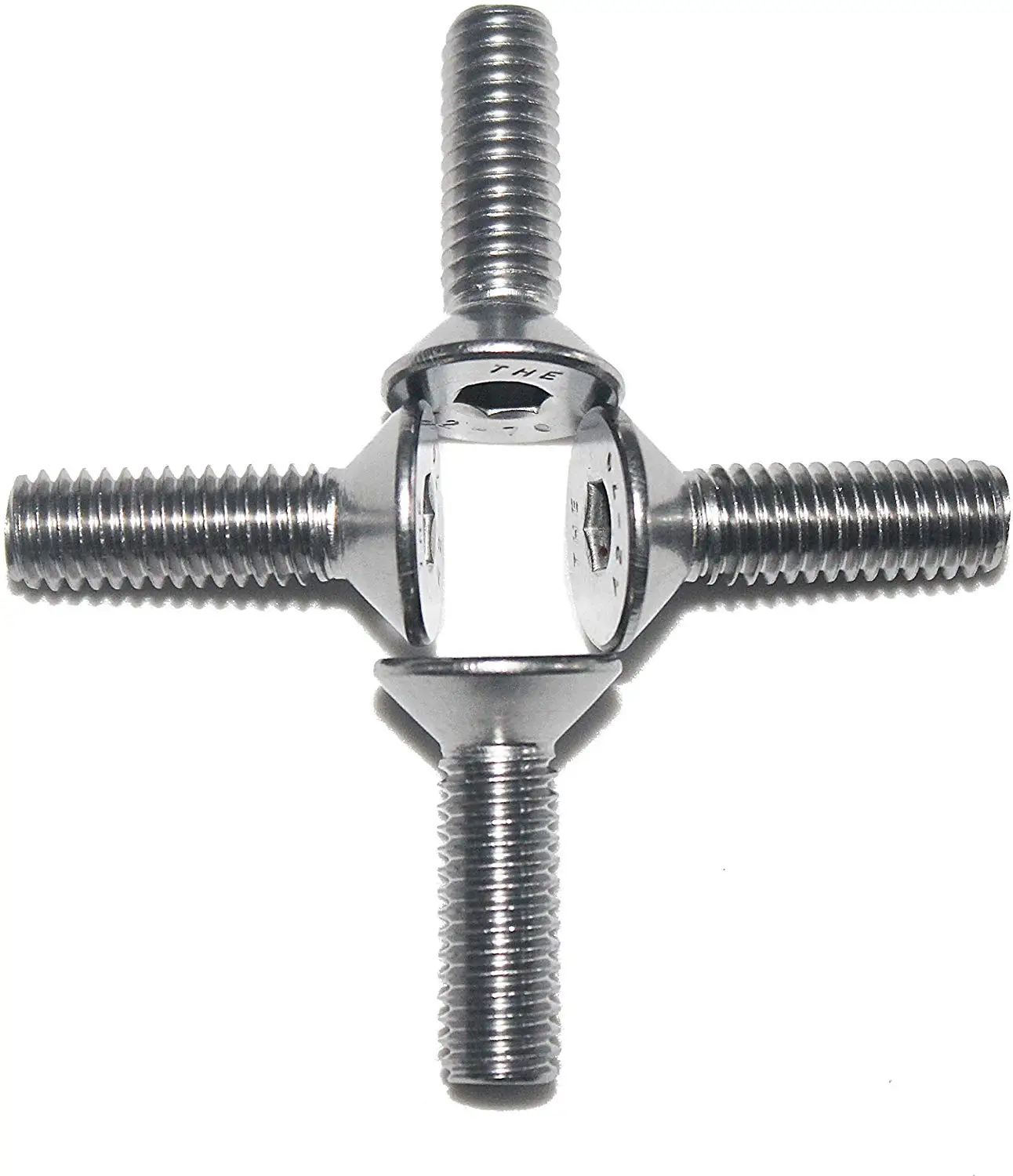 Fullerkreg 18-8 Stainless Steel Hex Drive Flat Head Screw M6 x 1 mm Thread, 22 mm Long,Packs of 25
Fullerkreg 18-8 Stainless Steel Hex Drive Flat Head Screw M6 x 1 mm Thread, 22 mm Long,Packs of 25