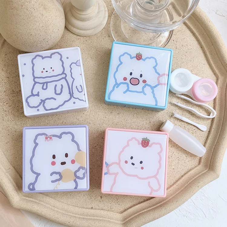 Portable Girls Red/blue/purple/white 7cm Cartoon Glasses Storage Box Contact Lens Case
Portable Girls Red/blue/purple/white 7cm Cartoon Glasses Storage Box Contact Lens Case