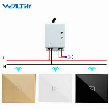 Smart Home Switch Double Control RF433 Receiver Glass panel Controller Use for Bedroom Corridor Stairway No Need Rewiring
Smart Home Switch Double Control RF433 Receiver Glass panel Controller Use for Bedroom Corridor Stairway No Need Rewiring