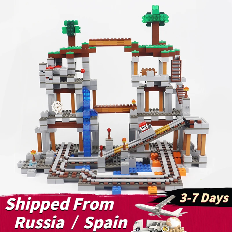 Minecraft Figures Blocks Set The Mine DIY Model Toy Bricks For Kids Compatible Minecrafted Steve Armor Sword Zombie Sword Spider
Minecraft Figures Blocks Set The Mine DIY Model Toy Bricks For Kids Compatible Minecrafted Steve Armor Sword Zombie Sword Spider