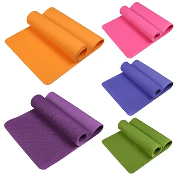 High No-slip Yoga Mat 6mm TPE Sport Yoga Mat Fitness Pilates Gymnastics Widening Thickening Pad
High No-slip Yoga Mat 6mm TPE Sport Yoga Mat Fitness Pilates Gymnastics Widening Thickening Pad