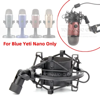 Suspension Spider Microphone Shock Mount Clip Shockproof Clamp For Blue Yeti Nano USB Condenser Mike Recording Mic Stand Holder
Suspension Spider Microphone Shock Mount Clip Shockproof Clamp For Blue Yeti Nano USB Condenser Mike Recording Mic Stand Holder