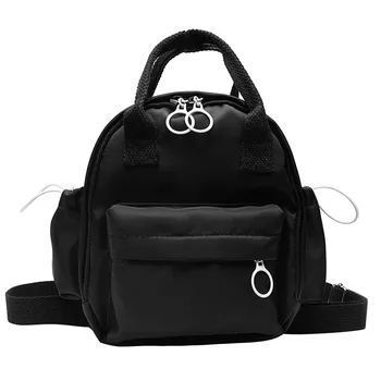 School Bags Large Capacity Solid Color Waterproof Nylon Casual Backpack School Bag Fashion Orthopedic Girls Travel Backpacks
School Bags Large Capacity Solid Color Waterproof Nylon Casual Backpack School Bag Fashion Orthopedic Girls Travel Backpacks