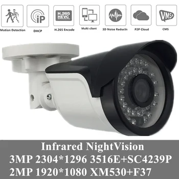 4PCS H.265 3MP 2MP IP Bullet Camera 3516EV200+SC4239P IRC 36 LEDs NightVision Onvif CMS Plastic Radiator Waterproof Suit
4PCS H.265 3MP 2MP IP Bullet Camera 3516EV200+SC4239P IRC 36 LEDs NightVision Onvif CMS Plastic Radiator Waterproof Suit