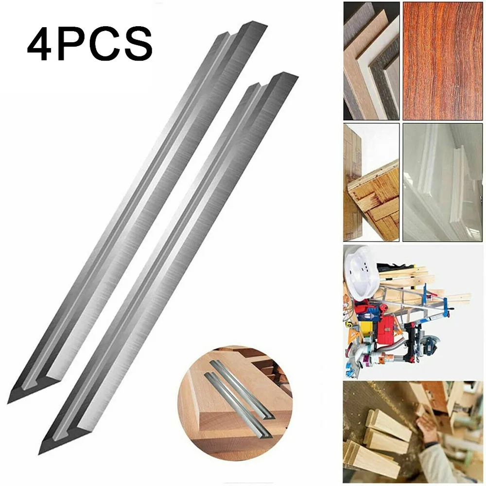 

4pcs/set 82mm Carbide Planer Blade Reversible Blade For AEG ATLAS-COPCO EH102 HB750 HBE800 For Woodworking Machinery Parts