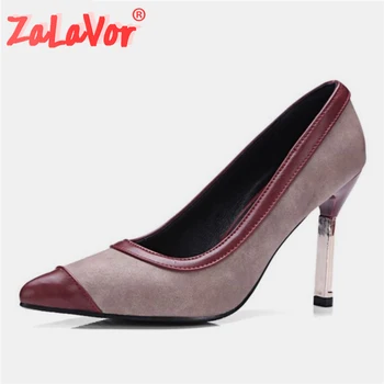 ZALAVOR Sping Women Pumps Pointed Toe Slip On Thin Heel Patchwork Shoes Shallow Ladies Footwear Single Shoes Size 32-43
ZALAVOR Sping Women Pumps Pointed Toe Slip On Thin Heel Patchwork Shoes Shallow Ladies Footwear Single Shoes Size 32-43