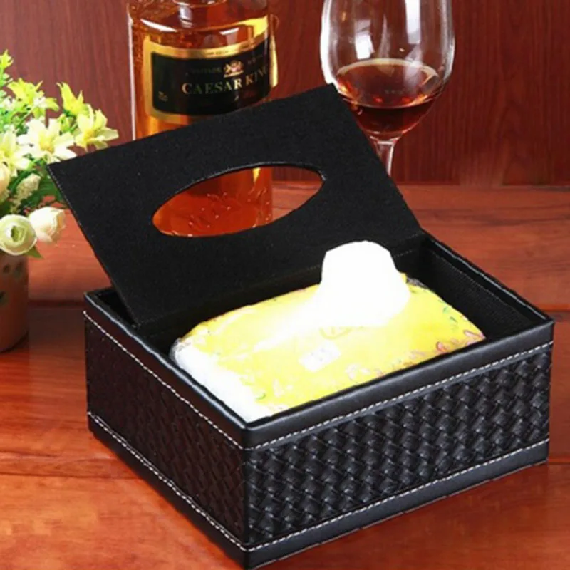 Creative Rectangle Leather Tissue Box Cover Desk Makeup Cosmetic Organizer Remote Controller Holder For Home Office Automotive
Creative Rectangle Leather Tissue Box Cover Desk Makeup Cosmetic Organizer Remote Controller Holder For Home Office Automotive
