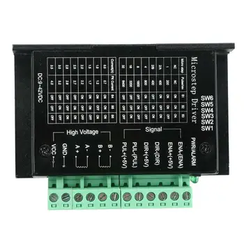 5PCS CNC Single Axis 4A TB6600 Stepper Motor Drivers Controller Black 
5PCS CNC Single Axis 4A TB6600 Stepper Motor Drivers Controller Black