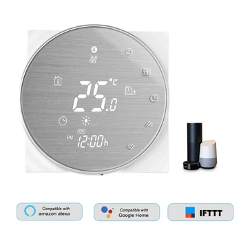 WiFi Smart Thermostat Electric Heating Temperature Controller LCD Touch Button Voice Control Work with Amazon Google Home IFTTT
WiFi Smart Thermostat Electric Heating Temperature Controller LCD Touch Button Voice Control Work with Amazon Google Home IFTTT