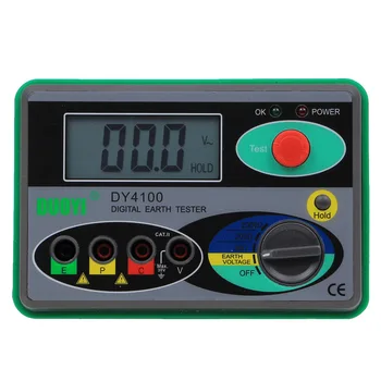 0.01Ω Resolution High Precision Protection Test Not Included Battery Digital Earth Ground Resistance Tester Meter
0.01Ω Resolution High Precision Protection Test Not Included Battery Digital Earth Ground Resistance Tester Meter