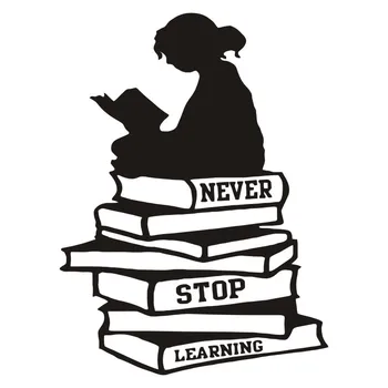 Never Stop Learning GIRL'S Reading Learning Inspiration English Wall Stickers Library Office Adhesive Paper
Never Stop Learning GIRL'S Reading Learning Inspiration English Wall Stickers Library Office Adhesive Paper