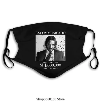 John Wick mask - Baba Yaga mask - Excommunicado Open Contract 14 Million Dollar mask for Men 2020 Hot Sale Super Fashion W pm2.5 
John Wick mask - Baba Yaga mask - Excommunicado Open Contract 14 Million Dollar mask for Men 2020 Hot Sale Super Fashion W pm2.5