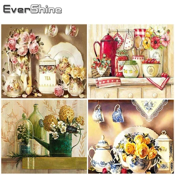 Evershine Full Square Diamond Embroidery Flower Diamond Painting New Arrivals Scenery Rhinestone Picture Kitchen Home Decoration
Evershine Full Square Diamond Embroidery Flower Diamond Painting New Arrivals Scenery Rhinestone Picture Kitchen Home Decoration