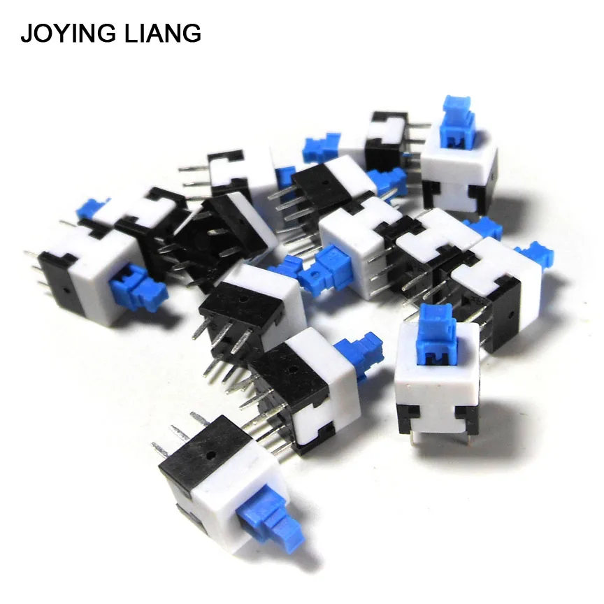 8x8mm Small Push Button Switch Blue Cap Micro Square Electronic Lock 8*8mm Self-Locking Switch
8x8mm Small Push Button Switch Blue Cap Micro Square Electronic Lock 8*8mm Self-Locking Switch
