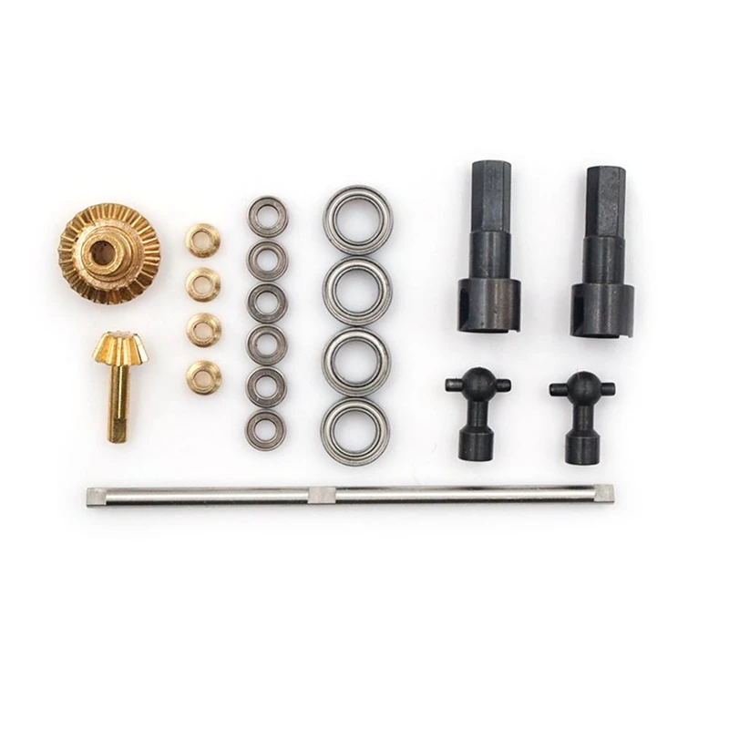 for WPL B-1 B-14 B-24 B24 C14 C-14 1/16 Truck RC Car Upgrade Metal Drive Shaft Gear Bridge Front Axle Full Metal Kit
for WPL B-1 B-14 B-24 B24 C14 C-14 1/16 Truck RC Car Upgrade Metal Drive Shaft Gear Bridge Front Axle Full Metal Kit