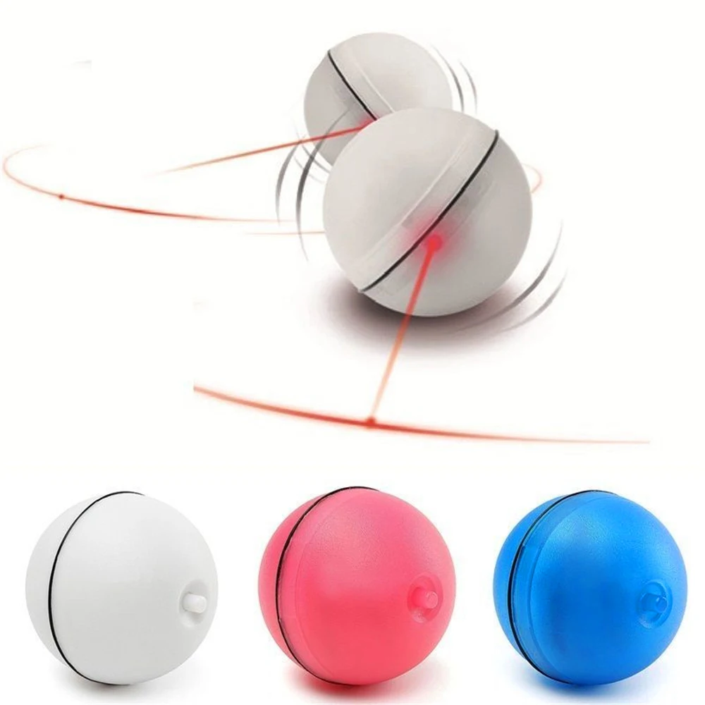 360 Degree Self Rotating Electronic Wicked Ball Pet Toy LED Flash Balls Wiggling Wobbling For Cat
360 Degree Self Rotating Electronic Wicked Ball Pet Toy LED Flash Balls Wiggling Wobbling For Cat