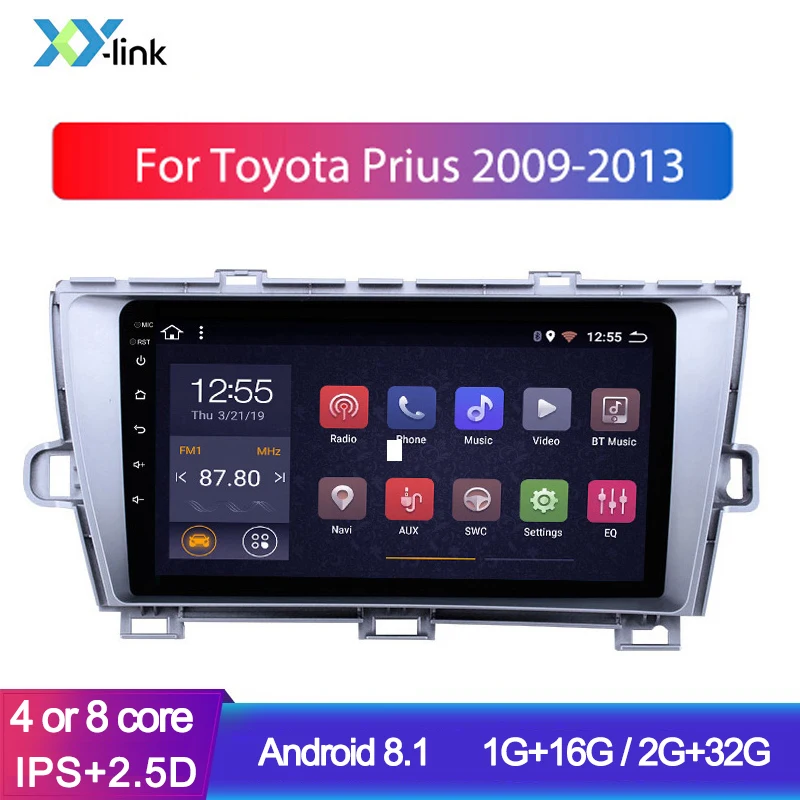 Android Car multimedia player GPS Navigation system for 2009-2013 Toyota Prius LHD radio audio stereo accessories Bluetooth 1din
Android Car multimedia player GPS Navigation system for 2009-2013 Toyota Prius LHD radio audio stereo accessories Bluetooth 1din