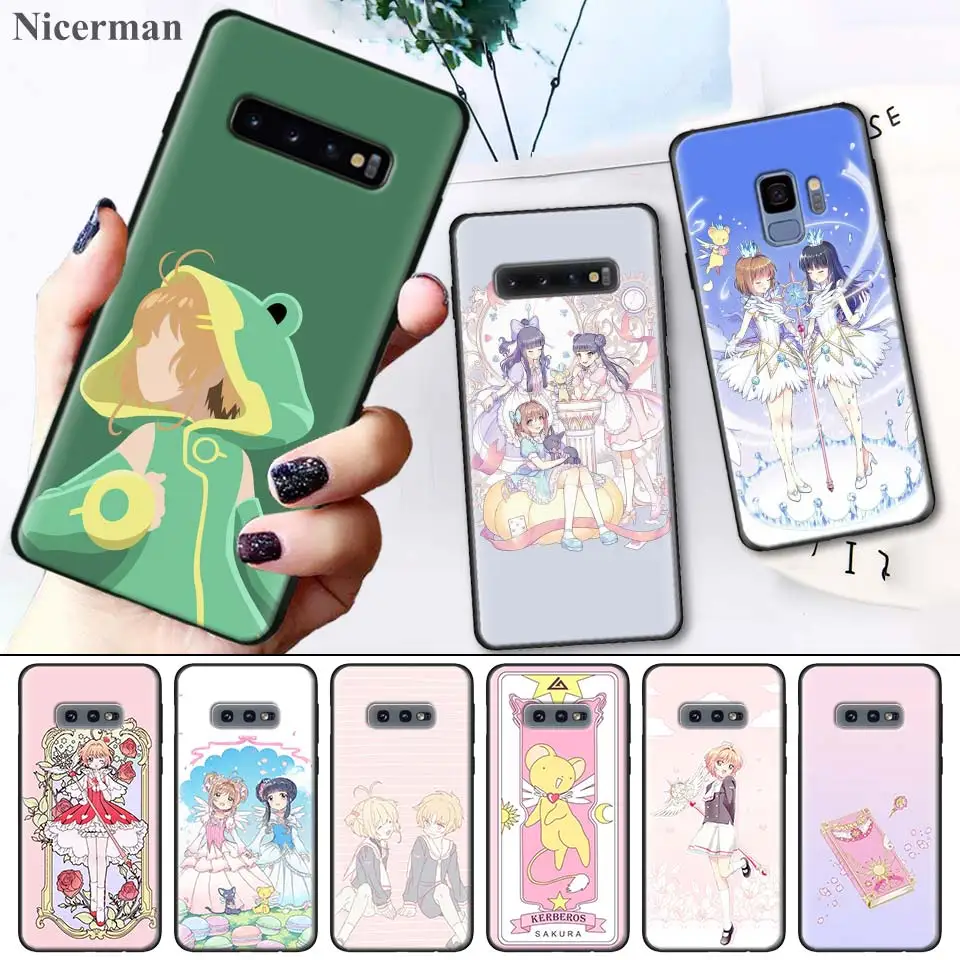 Anime Cardcaptor Sakura Girly Case Cover Coque for Samsung Galaxy S8 S9 S10 S10e 5G Note 8 9 10 5G Plus S7 S7 Edge S8+ S9+ S10+
Anime Cardcaptor Sakura Girly Case Cover Coque for Samsung Galaxy S8 S9 S10 S10e 5G Note 8 9 10 5G Plus S7 S7 Edge S8+ S9+ S10+