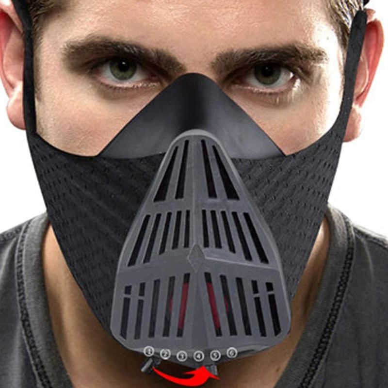 Retail Sport Mask Training Workout Mask High-Altitude Exercise Accessories with 6 Level Air Flow Regulator for Running Biking Fi
Retail Sport Mask Training Workout Mask High-Altitude Exercise Accessories with 6 Level Air Flow Regulator for Running Biking Fi