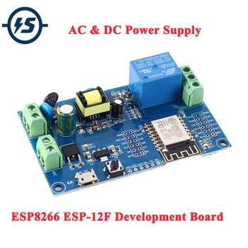 ESP8266 ESP-12F Relay Module AC 220V DC 12V WIFI Relay Switch ESP-12F Remote Control Smart Home 
ESP8266 ESP-12F Relay Module AC 220V DC 12V WIFI Relay Switch ESP-12F Remote Control Smart Home