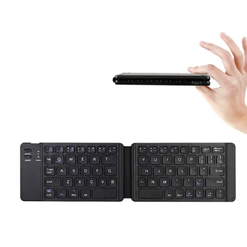 Mini Bluetooth Keyboard Wireless Keypad English Folding Keyboard Foldable for IOS Android Windows Ipad Tablet Phone
Mini Bluetooth Keyboard Wireless Keypad English Folding Keyboard Foldable for IOS Android Windows Ipad Tablet Phone