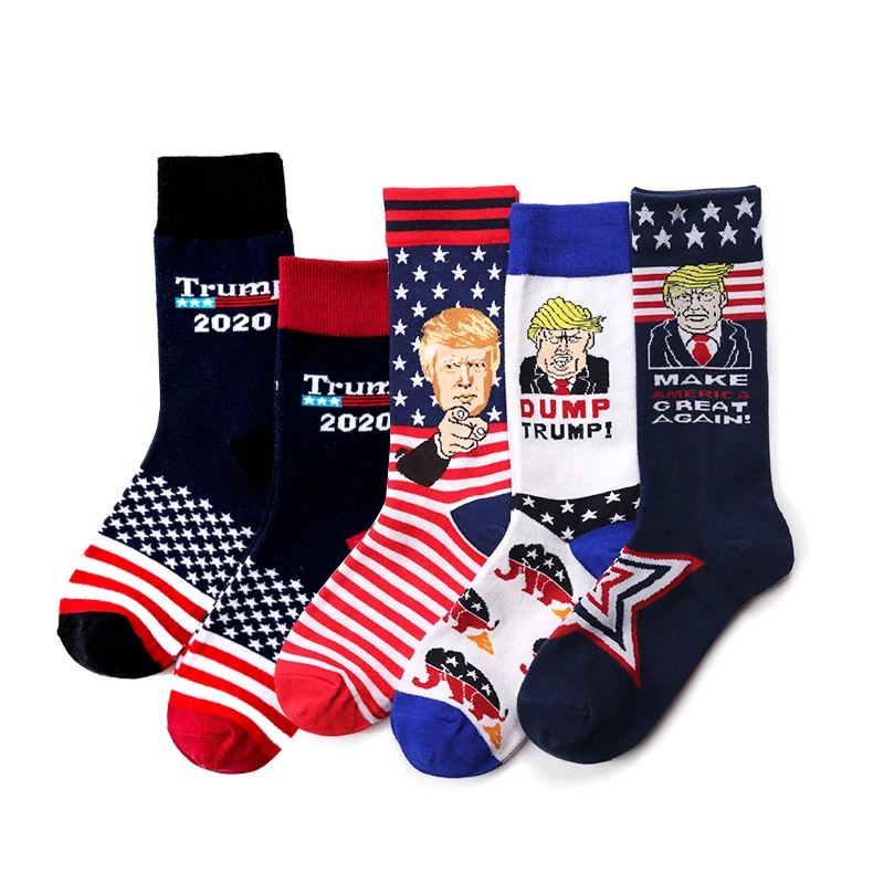2020 President Donald Trump Socks Unisex Flag Stripes Funny Adult Casual Socks Crew Socks Hip Hop Skateboard Happy Cotton Socks
2020 President Donald Trump Socks Unisex Flag Stripes Funny Adult Casual Socks Crew Socks Hip Hop Skateboard Happy Cotton Socks