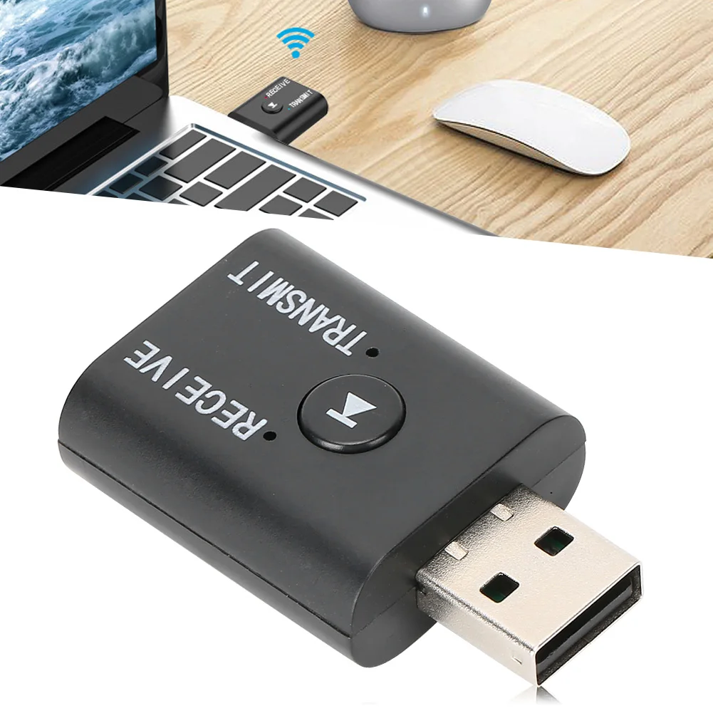 2 In 1 USB BT Stereo Receiver Transmitter Wireless Audio Adapter Decoder 3.5mm AUX Music Receiver For TV Computer Car Speaker
2 In 1 USB BT Stereo Receiver Transmitter Wireless Audio Adapter Decoder 3.5mm AUX Music Receiver For TV Computer Car Speaker