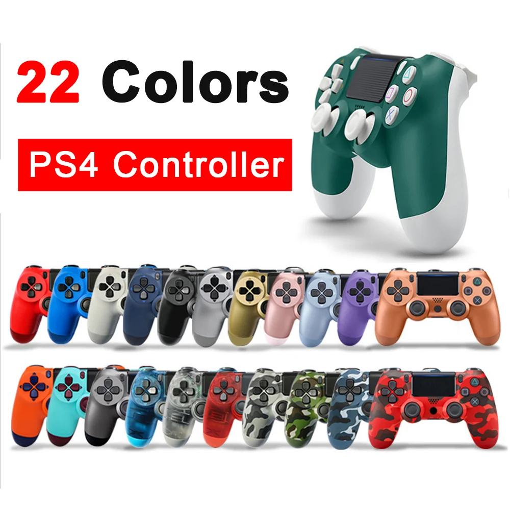 Wireless Bluetooth ps4 controller gamepad Joystick Controller No delay Colorful wireless gamepad With original box in stock
Wireless Bluetooth ps4 controller gamepad Joystick Controller No delay Colorful wireless gamepad With original box in stock