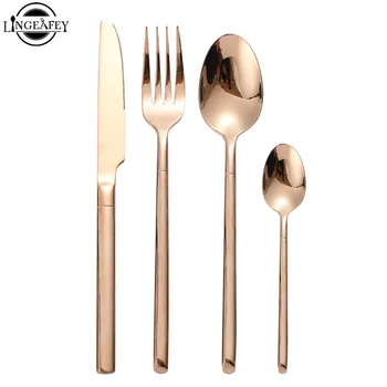 Kitchen Steel Cutlery Service Dinnerware Set Travel Rose Gold Fork Coffee Tea Spoon Knife Beautiful Tableware Set Dropshipping
Kitchen Steel Cutlery Service Dinnerware Set Travel Rose Gold Fork Coffee Tea Spoon Knife Beautiful Tableware Set Dropshipping