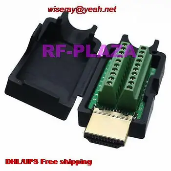 DHL/EMS 30pcs Connector Plastic Cover HDMI 2.0/1.4/1.3 plug Terminal breakout 4K*60HZ 3D 1080P-PCB Connector-A6
DHL/EMS 30pcs Connector Plastic Cover HDMI 2.0/1.4/1.3 plug Terminal breakout 4K*60HZ 3D 1080P-PCB Connector-A6