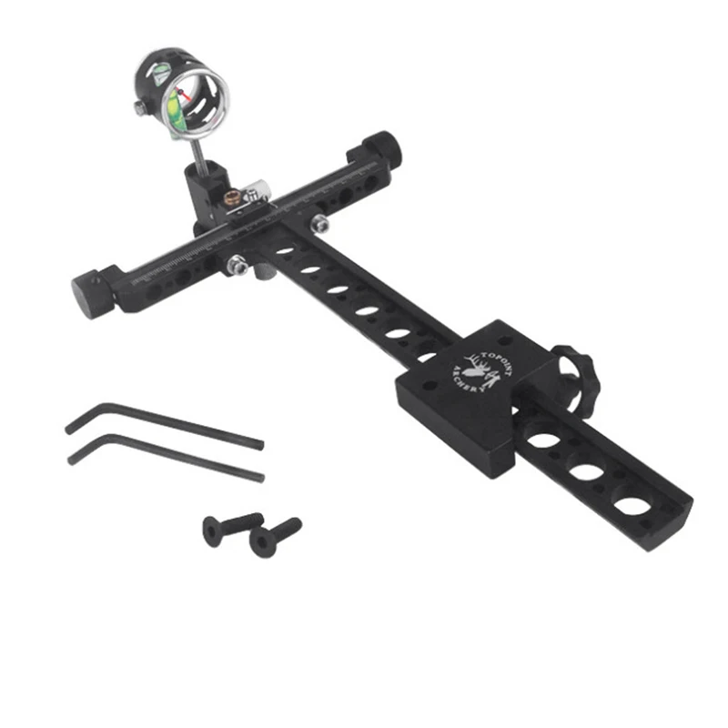 Practice Compound Bow Sight 0.059" Aluminum Archery Long Bracket 1 Pin 4X Lens Detachable Portable Accessories
Practice Compound Bow Sight 0.059" Aluminum Archery Long Bracket 1 Pin 4X Lens Detachable Portable Accessories