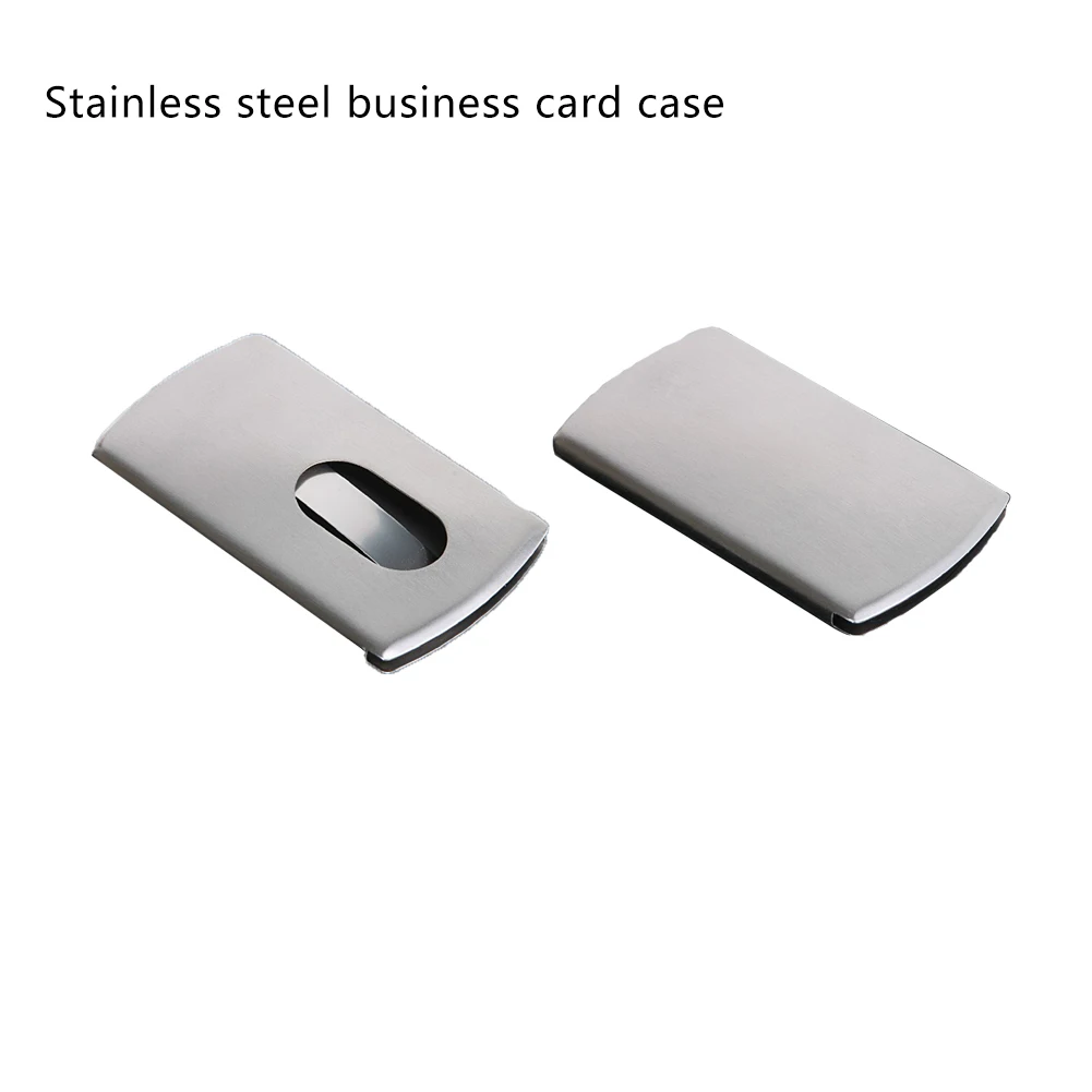 2020 Business Card Case Metal Stainless Steel Hand Push Brushed Type Card Case Office Supplies(Wire Drawing Hand Push)
2020 Business Card Case Metal Stainless Steel Hand Push Brushed Type Card Case Office Supplies(Wire Drawing Hand Push)
