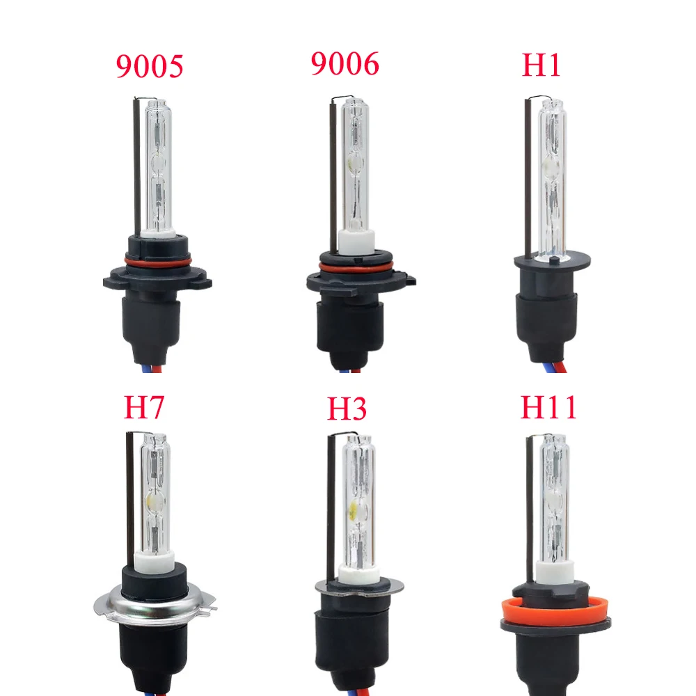 HIDLT Original Cnlight D2H HID Bulb Kit Xenon H1 H3 H11 9005 9006 H7 4300K 5000K 6000K Lamp Bulb AC 35W DLT F3 HID Ballast Kit (9)