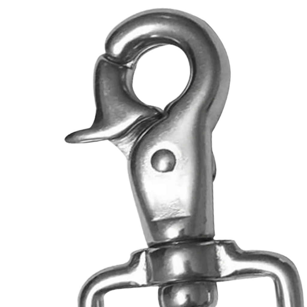 Stainless Steel Swivel Trigger Snap Hook Keychain Buckle for Luggage Handbag Camping Hiking Climbing Accessories Stainless Steel Swivel Trigger Snap Hook Keychain Buckle for Luggage Handbag Camping Hiking Climbing Accessories