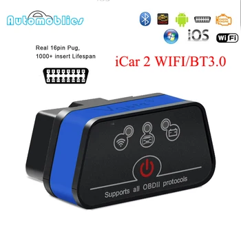 Vgate iCar2 ELM 327 V2.1 OBD OBD2 Bluetooth IOS WIFI Scanner OBD 2 ODB2 Car Diagnostic Auto Tool ELM327 V2.1 Easydiag PK V1.5
Vgate iCar2 ELM 327 V2.1 OBD OBD2 Bluetooth IOS WIFI Scanner OBD 2 ODB2 Car Diagnostic Auto Tool ELM327 V2.1 Easydiag PK V1.5