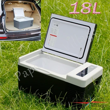 DC 12V/24V 30W 18L Car Fridge Less Noise Car Refrigerator Compressor -22~10 Degrees Portable Freezer Cooler for Car Home Camping
DC 12V/24V 30W 18L Car Fridge Less Noise Car Refrigerator Compressor -22~10 Degrees Portable Freezer Cooler for Car Home Camping