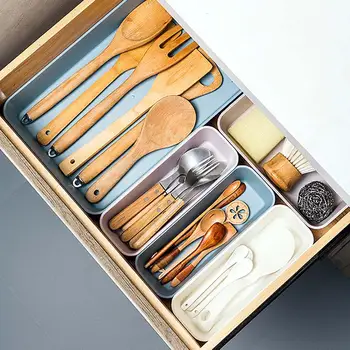 Drawer Partition Storage Box Kitchen Knife Fork Chopsticks Compartment Finishing Box Cabinet Tableware Classification Box
Drawer Partition Storage Box Kitchen Knife Fork Chopsticks Compartment Finishing Box Cabinet Tableware Classification Box