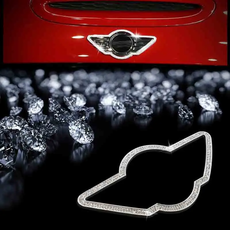 Diamond Car Front Logo Frame Stickers Rear Trunk Emblem Stickers Auto Accessories for Mini Cooper F54 F55 F56 R60 R61 F60
Diamond Car Front Logo Frame Stickers Rear Trunk Emblem Stickers Auto Accessories for Mini Cooper F54 F55 F56 R60 R61 F60