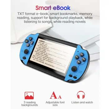 X1 for PSP game console Video Handheld Game Console 8GB 4.3 inch game console Portable Game Player Games Accessories
X1 for PSP game console Video Handheld Game Console 8GB 4.3 inch game console Portable Game Player Games Accessories