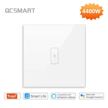 Smart Home EU WiFi Water Heater Smart Switches Boiler Switch Touch Wall Panel Tuya App Voice Remote Control Alexa Google Home