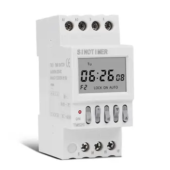 2 Channels Separate Time Control Output 7 Days Programmable Timer Clock Switch 425D
2 Channels Separate Time Control Output 7 Days Programmable Timer Clock Switch 425D