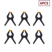 6Pcs Type A Clip 3 Inch DIY Hand Tools Plastic Nylon Toggle Clamps Spring Clip For Woodworking Photographic Background Clip
6Pcs Type A Clip 3 Inch DIY Hand Tools Plastic Nylon Toggle Clamps Spring Clip For Woodworking Photographic Background Clip
