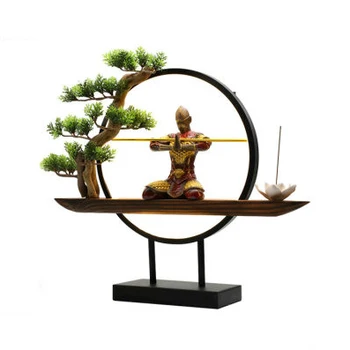 Large Incense Burner Buddha Porcelain Monk Backflow Incense Burner Waterfall Smoke Queimador De Incenso Home Decoration OO50XL
Large Incense Burner Buddha Porcelain Monk Backflow Incense Burner Waterfall Smoke Queimador De Incenso Home Decoration OO50XL
