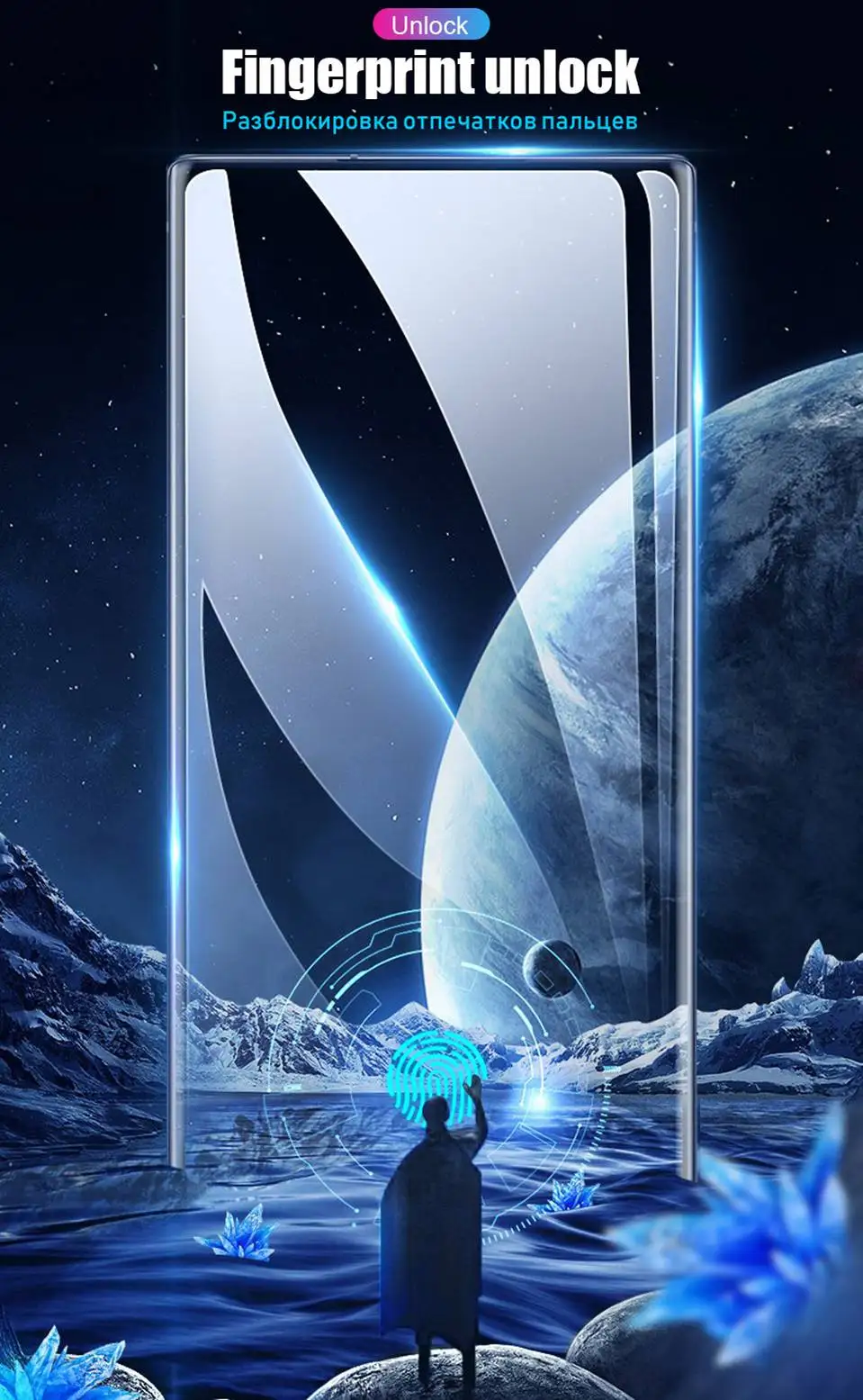 3D Tempered Glass For Samsung Galaxy Note 10 Plus Note10 5G Curved Screen Protective Glass For Samsung Note 9 8 S8 S9 S10 Plus (5)