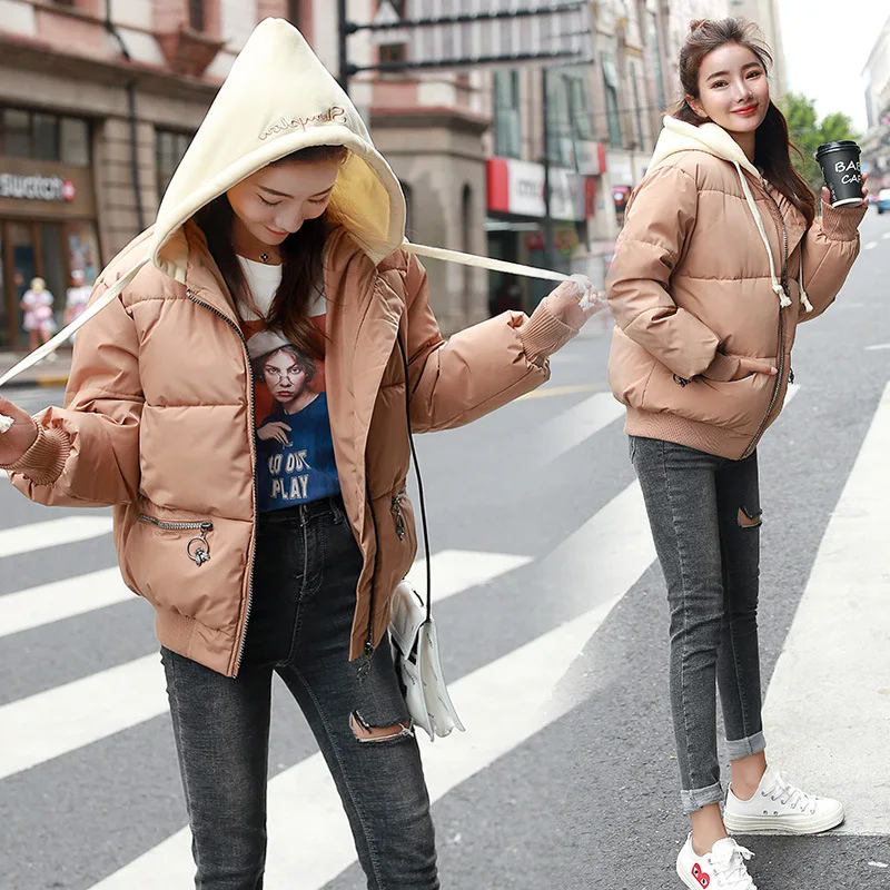 Online Celebrity Cotton-padded Jacket 2019 New Style Middle School Students Korean-style Loose-Fit Short down Jacket Cotton-padd
Online Celebrity Cotton-padded Jacket 2019 New Style Middle School Students Korean-style Loose-Fit Short down Jacket Cotton-padd