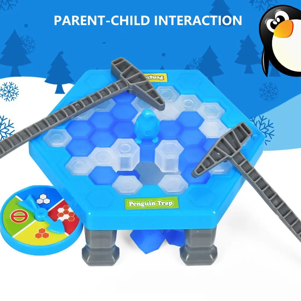 Mini Penguin Board Game Ice Breaking Save The Penguin Party Game Parent-child Interactive Entertainment Table Toys Kid Gift
Mini Penguin Board Game Ice Breaking Save The Penguin Party Game Parent-child Interactive Entertainment Table Toys Kid Gift