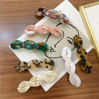 Women Elegant Korean Design Acetate Geometric Hair Accessories Simple Retro Leopard Female Top Clip Catch Clip Headdress Access
Women Elegant Korean Design Acetate Geometric Hair Accessories Simple Retro Leopard Female Top Clip Catch Clip Headdress Access