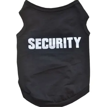 Pet Clothes for Cats Dogs SECURITY Costume for Small Dog Cat Vest T Shirt Summer Thin Pet Puppy Clothing Black White Pink Orange
Pet Clothes for Cats Dogs SECURITY Costume for Small Dog Cat Vest T Shirt Summer Thin Pet Puppy Clothing Black White Pink Orange